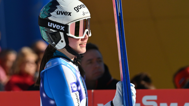 Za prihodnost slovenskega zimskega športa se ni bati: imamo mladinsko svetovno prvakinjo (foto: Žiga Živulovič jr./Bobo)