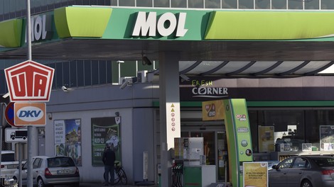 bencinska črpalka MOL