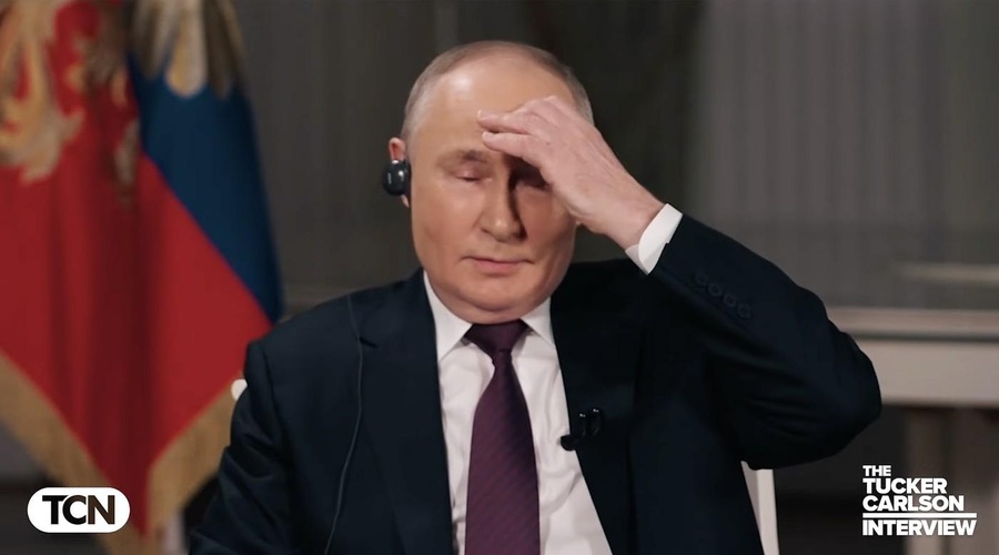 Putin tarča posmeha tudi v Mongoliji (nanj se je spravil nekdanji predsednik) (foto: Profimedia)