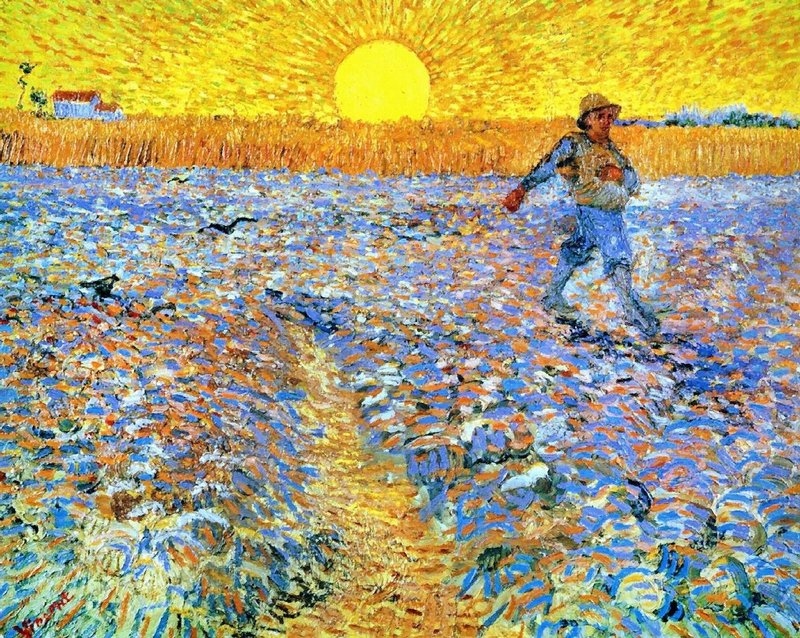Sejalec, Vincent van Gogh (1888).