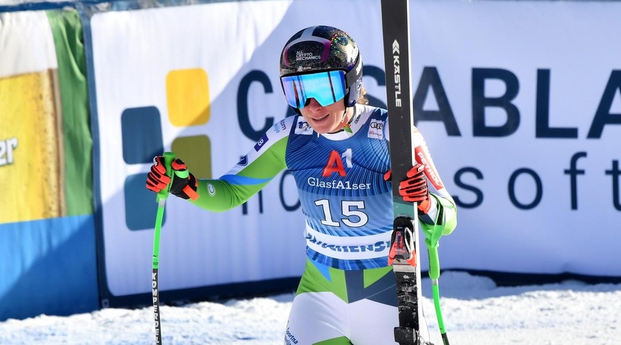 Ilka Štuhec ostala brez stopničk: usoden je bil trenutek nezbranosti (foto: Profimedia)