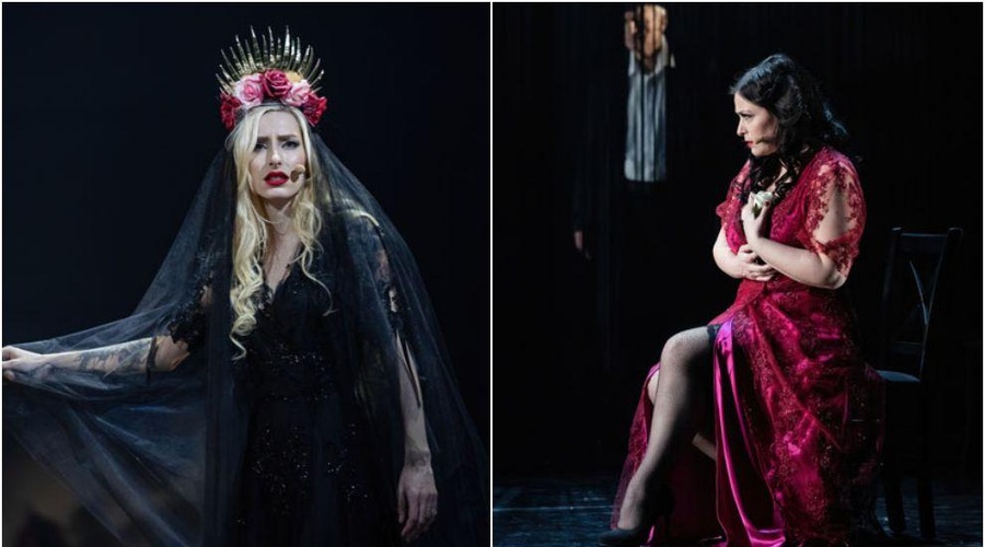 Raiven in Nuška Drašček v glavni vlogi navdušujeta v odrski uprizoritvi Maria de Buenos Aires (foto: SNG Opera in balet Ljubljana / Darja Štravs Tisu)
