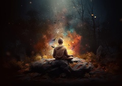 Z umom ne morete nadzorovati uma, lahko pa neprijetne misli ukrotite z aktivno meditacijo