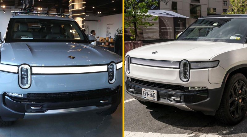 Rivian R1T in R1S.