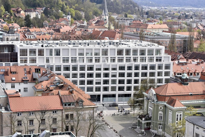 Pogled na Šumi malo pred dokončanjem gradnje.