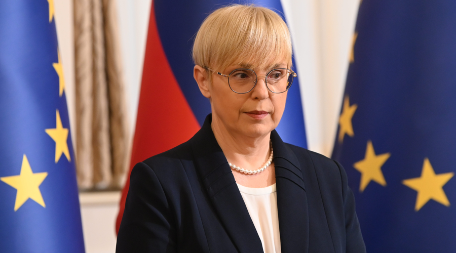 Spletna stran predsednice zopet deluje: znano, kaj se je zgodilo (foto: Žiga Živulović jr./Bobo)