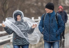 Nič kaj obetavna vremenska napoved: dež, sonce, dež in še ...