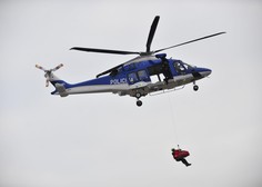 Letalska policijska enota odkrila mrtvo osebo
