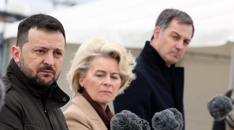 Zelenski se  zahvaljuje za pomoč in obljublja zmago (foto: Profimedia)