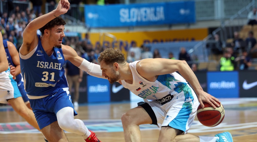 Velik korak proti evropskemu prvenstvu: Slovenija premagala Izrael (foto: Borut Živulović/Bobo)