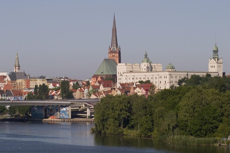 Szczecin na Poljskem.
