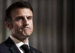 Francoski predsednik ne izključuje možnosti posredovanja vojakov v Ukrajini: "Naredili bomo, kar bo potrebno ... "