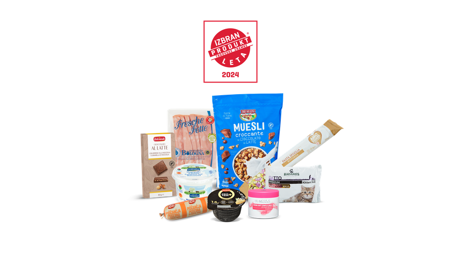 IZBRAN PRODUKT LETA 2024: to so letošnji zmagovalci v kategoriji Izdelek trgovske znamke (foto: Produkt leta)