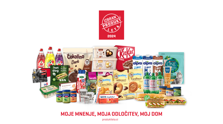 IZBRAN PRODUKT LETA 2024: to so letošnji zmagovalci! (foto: PRODUKT LETA)