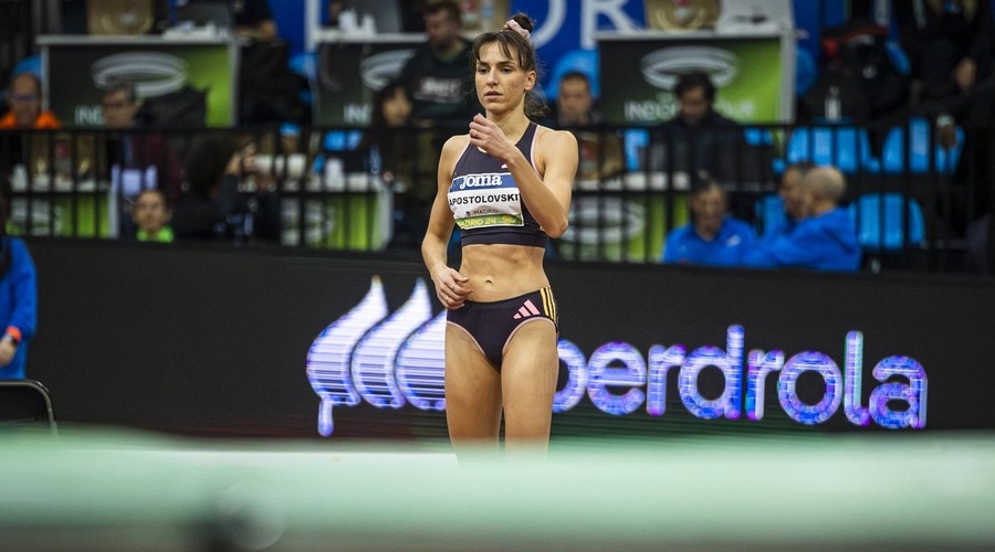 Izvrstna Lia Apostolovski do bronaste medalje na SP (izenačila je svoj osebni rekord) (foto: Profimedia)