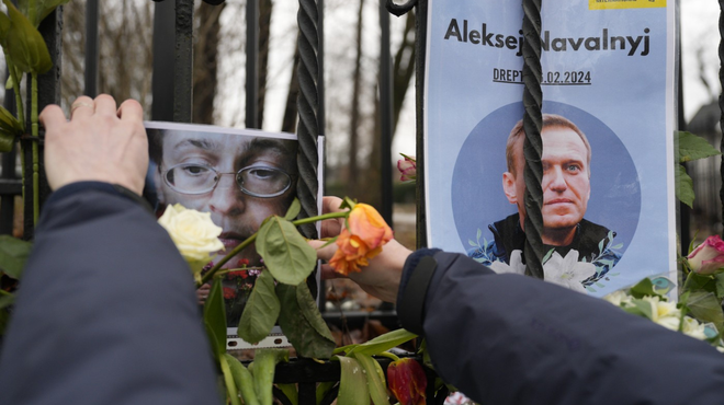 Dokazali, da se ne bojijo Putina: pogreba Alekseja Navalnega v Moskvi se je udeležila množica ljudi (foto: Profimedia)