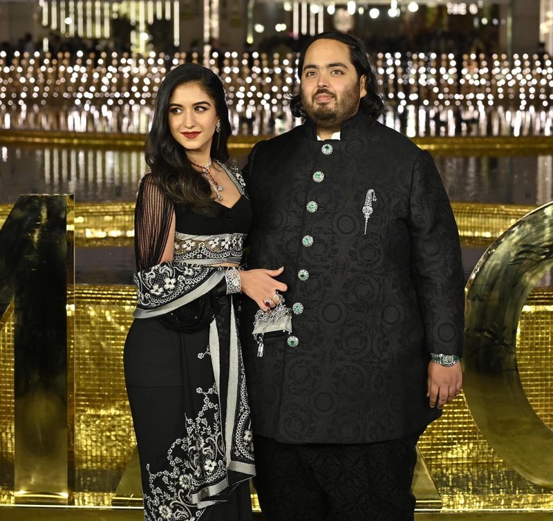 Radhika Merchant in Anant Ambani