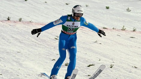 Peter Prevc prvič v Lahtiju prišel na stopničke: zasedel je drugo mesto!