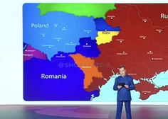 Izjemno skrb vzbujajoče: Medvedjev predstavil nov zemljevid Rusije