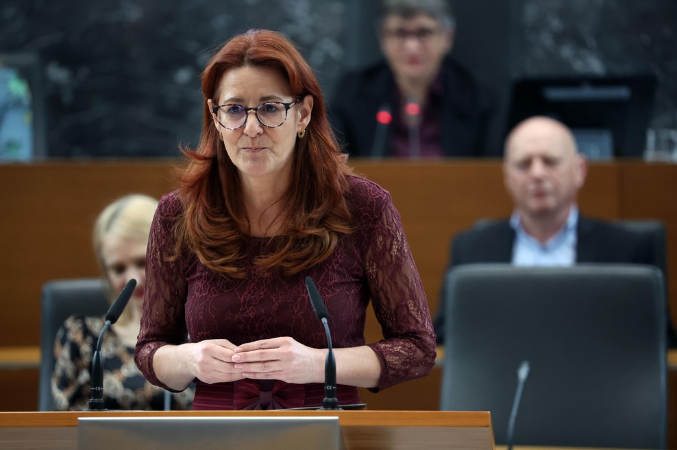 DZ potrdil Andrejo Katič za ministrico za pravosodje (foto: Bobo)