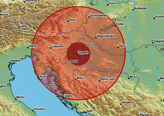 Dva potresa zbudila prebivalce Zagreba, tresenje tal čutili tudi Slovenci