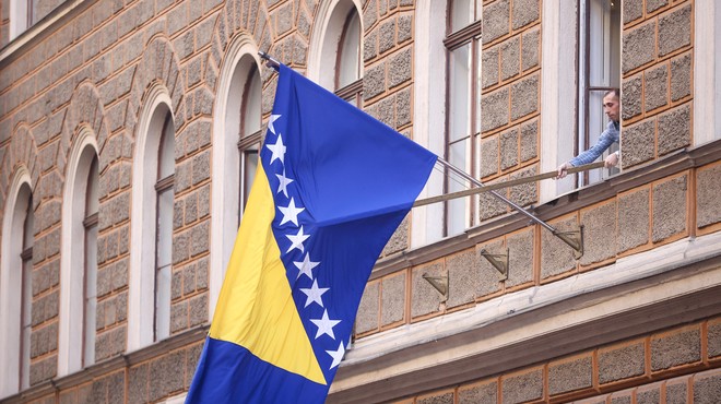 Bosna in Hercegovina vse bližje vstopu v EU, po hitrem postopku so sprejeli ključni zakon (foto: Bobo)