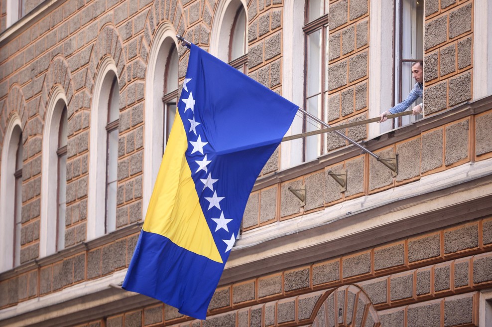 Bosna in Hercegovina vse bližje vstopu v EU, po hitrem postopku so sprejeli ključni zakon (foto: Bobo)