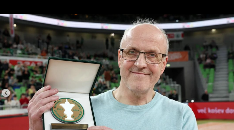 Legendarni Slovenec spregovoril o bitki za življenje: "Če ne bi bil športnik, bi težko zdržal takšno zdravljenje" (foto: posnetek zaslona/Instagram Cedevita Olimpija)