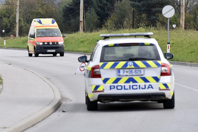 Slovenske ceste terjale še eno življenje: motoristu ni bilo več pomoči