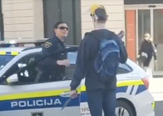 Nepremišljeno dejanje bi jo lahko stalo življenja: ljubljanska policistka na udaru kritik (VIDEO)