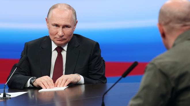 Vladimir Putin z najvišjo podporo volivcev doslej: visoka zmaga predvsem posledica represije, prisil in prevar (foto: Profimedia)