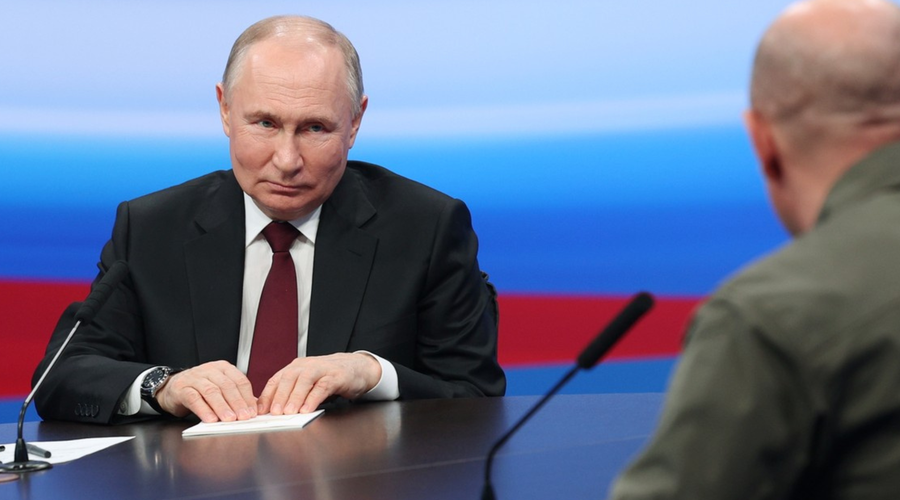 Vladimir Putin z najvišjo podporo volivcev doslej: visoka zmaga predvsem posledica represije, prisil in prevar (foto: Profimedia)