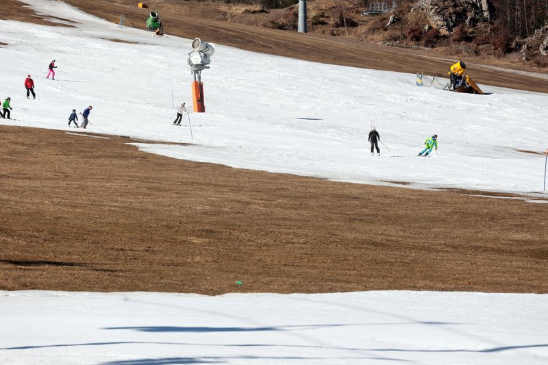 Kranjska Gora letos februarja.