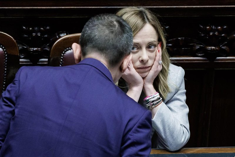 Italijanska premierka Giorgia Meloni