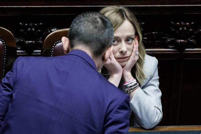 Italijanska premierka Giorgia Meloni