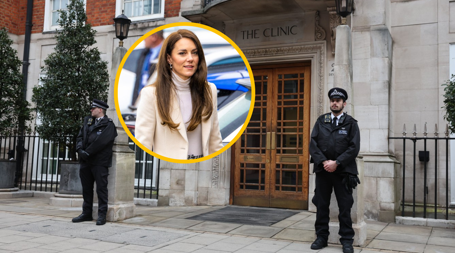 Nujna preiskava v londonski kliniki, v kateri so operirali princeso Catherine (foto: Profimedia/fotomontaža)