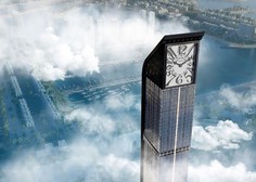 Telovadnica, spa hotel, bazen ... Kaj vse bo še na voljo v najvišjem stanovanjskem stolpu z uro na svetu?