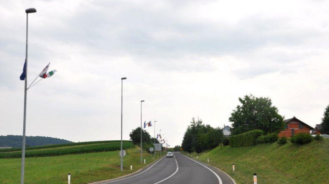 Cesta dr. Jožeta Pučnika v Grosuplju (foto: Občina Grosuplje)