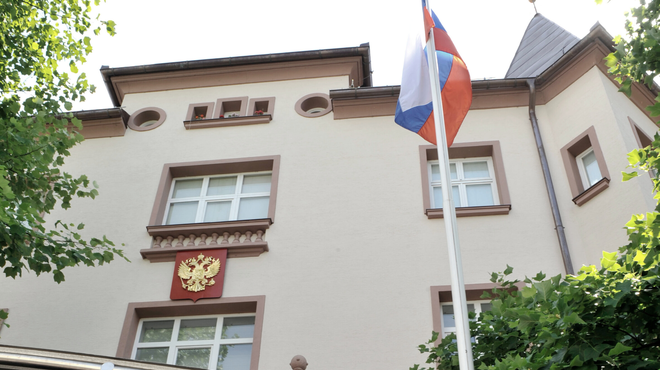 Slovenija ruskega diplomata razglasila za nezaželeno osebo: opravljal je aktivnosti, ki jih ne bi smel (foto: Žiga Živulovič jr./Bobo)