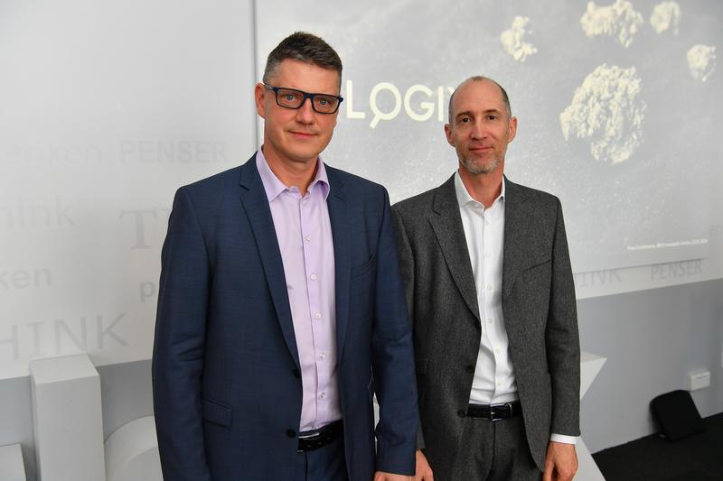 Beno Žigon, direktor podjetja Logix, in Miklós Fábri, član upravnega odbora IC.