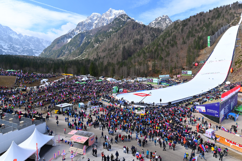 Planica gledalci