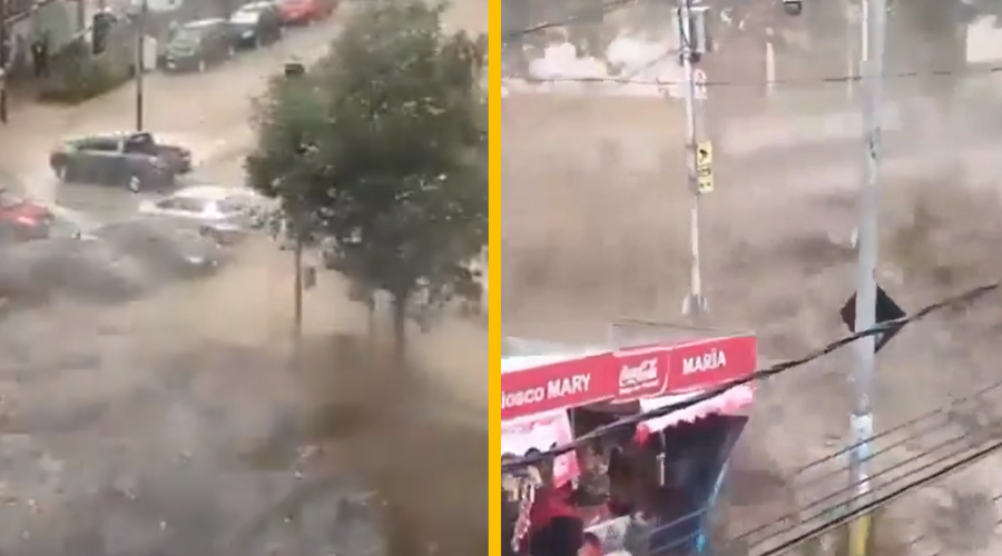 Grozljive podobe in pretresljivi posnetki, ki budijo boleče spomine: tako (in še huje) je bilo lani tudi v Sloveniji (VIDEO) (foto: Twitter/Kevin de la fuente.)