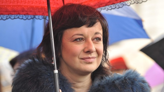 Igralka, pevka in nekdanja političarka Lara Jankovič po novem še v eni vlogi (foto: Žiga Živulovič jr./Bobo)