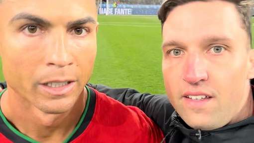 Navijaču Janezu kazen zaradi selfija s Cristianom Ronaldom plačal znani Slovenec: "Drži, res je!"