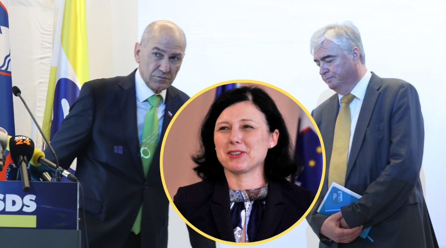 Evropska komisija se je že odzvala na hude obtožbe SDS (foto: Borut Živulović/Bobo/fotomontaža)