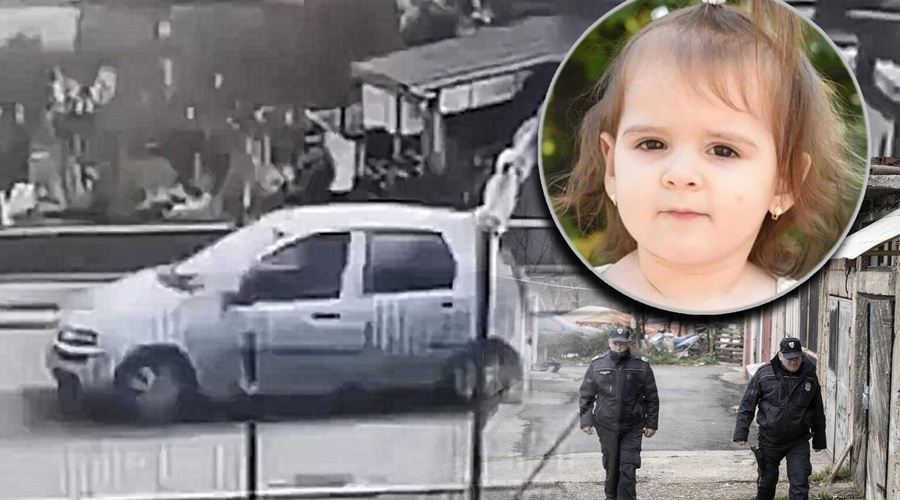 V iskanje pogrešane srbske deklice se je vključila tudi slovenska policija - to sporoča javnosti (foto: Nova.rs/Goran Srdanova/osebni arhiv/fotomontaža)