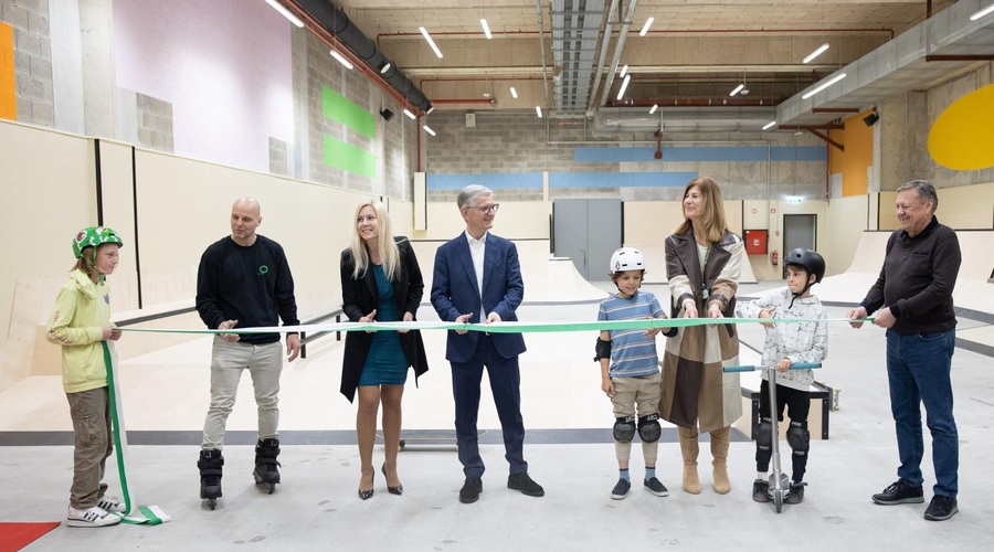 Ljubljana bogatejša za nov športni center! Preverite, katerim športom je namenjen (foto: Katja Kodba/STA)