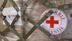 Rdeci kriz Slovenije Gaza Palestina
