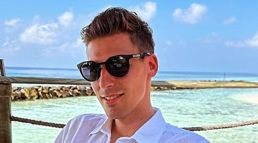 Sonce Timiju po dolgi zimski sezoni še kako prija. (foto: Intagram/Tim Zajc/posnetek zaslona)