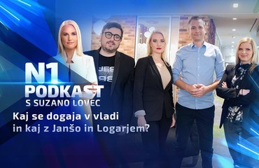 Kaj se dogaja v vladi in kaj z Janšo in Logarjem? | N1 podkast s Suzano Lovec